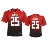 Youth Falcons Tyler Allgeier Red Alternate Game Jersey 2 youth falcons tyler allgeier alternate game red jersey