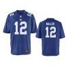 youth giants darren waller game royal jersey