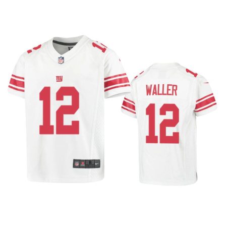 Youth Giants Darren Waller White Game Jersey