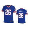 Youth Giants Saquon Barkley Royal Classic Game Jersey 2 youth giants saquon barkley classic game royal jersey