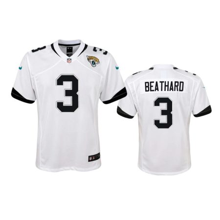 Youth Jaguars C.J. Beathard White Game Jersey