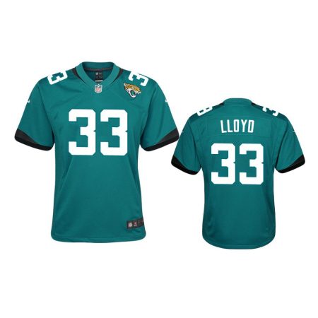 Youth Jaguars Devin Lloyd Teal Game Jersey