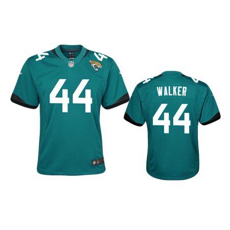 Youth Jaguars Travon Walker Teal Game Jersey