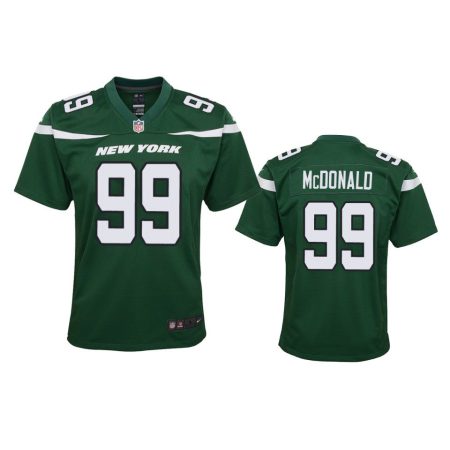 Youth Jets Will McDonald Green Game Jersey