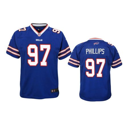Youth Buffalo Bills Jordan Phillips Royal Game Jersey