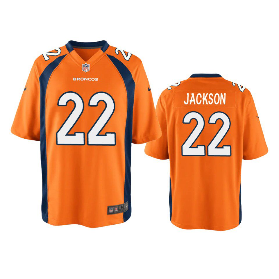 Youth Denver Broncos Kareem Jackson Orange Game Jersey 1 youth kareem jackson broncos orange game jersey