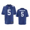 Youth New York Giants Kayvon Thibodeaux Royal Game Jersey 2 youth kayvon thibodeaux giants royal game jersey