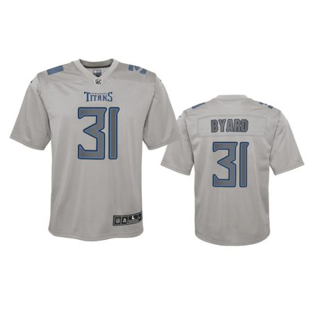 Youth Tennessee Titans Kevin Byard Gray Atmosphere Fashion Game Jersey