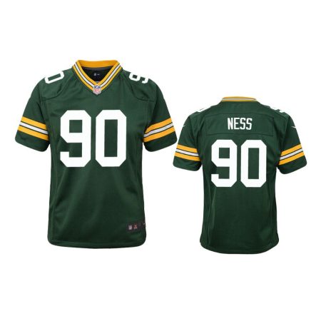 Youth Packers Lukas Van Ness Green Game Jersey