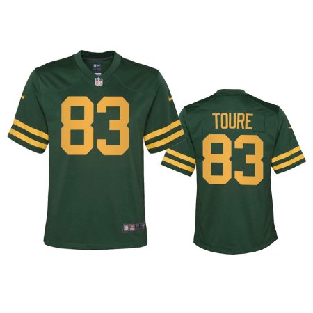 Youth Packers Samori Toure Green Alternate Game Jersey