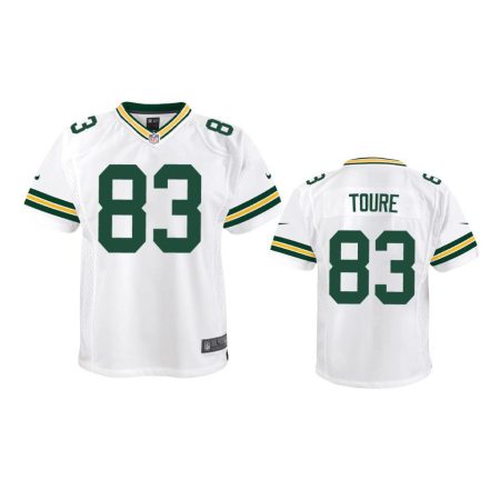 Youth Packers Samori Toure White Game Jersey