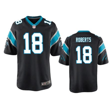 Youth Panthers Andre Roberts Black Game Jersey