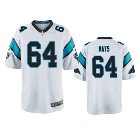 Youth Panthers Cade Mays White Game Jersey