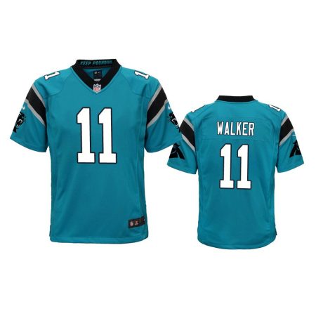 Youth Panthers P.J. Walker Blue Game Jersey
