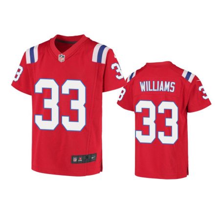 Youth Patriots Joejuan Williams Red Game Jersey