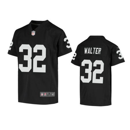 Youth Raiders Austin Walter Black Game Jersey