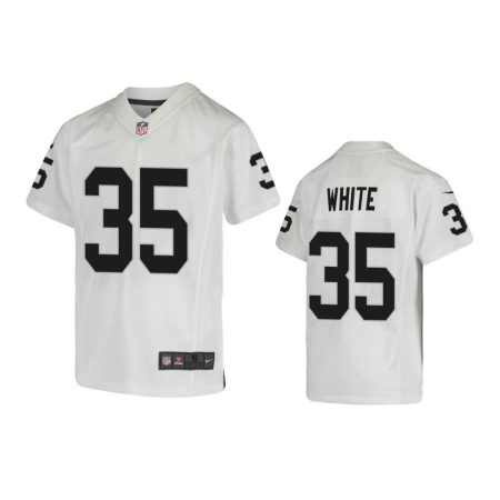 Youth Raiders Zamir White White Game Jersey