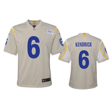 Youth Rams Derion Kendrick Bone Game Jersey