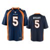 Youth Denver Broncos Randy Gregory Navy Game Jersey 3 youth randy gregory broncos navy game jersey