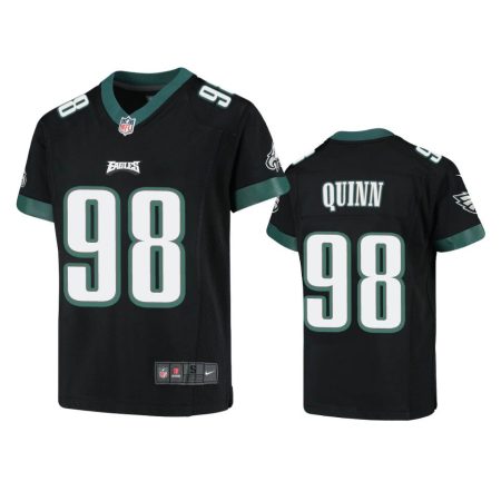 Youth Philadelphia Eagles Robert Quinn Black Game Jersey
