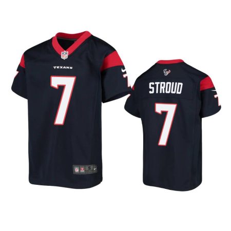 Youth Texans C.J. Stroud Navy Game Jersey