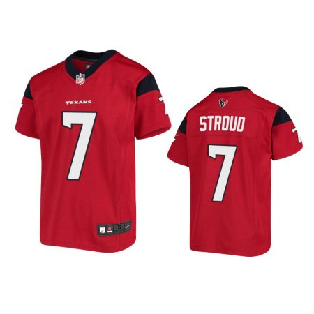 Youth Texans C.J. Stroud Red Game Jersey