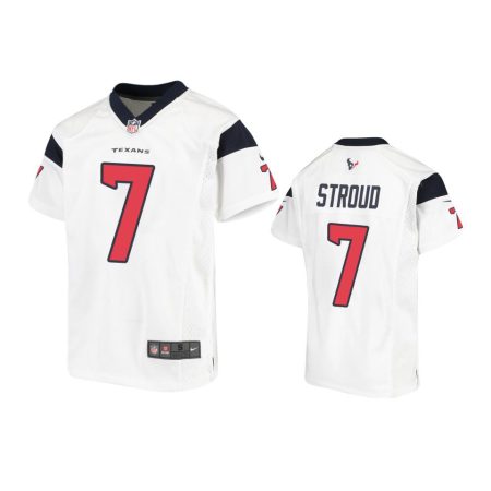 Youth Texans C.J. Stroud White Game Jersey
