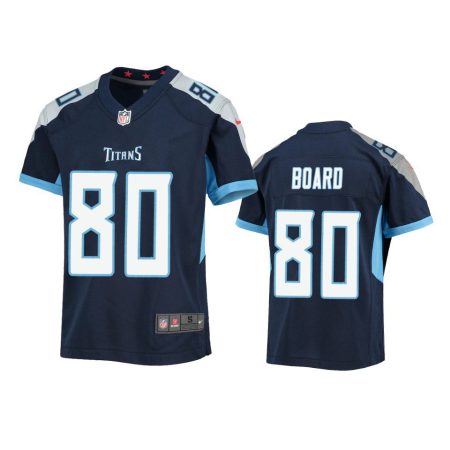 Youth Titans C.J. Board Navy Game Jersey
