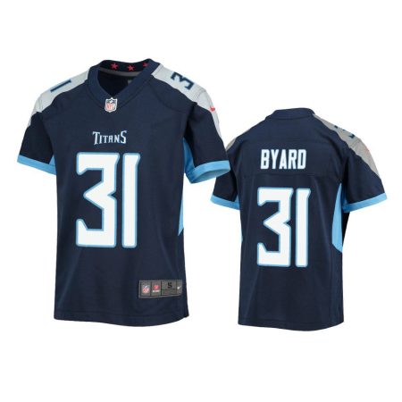 Youth Titans Kevin Byard Navy Game Jersey