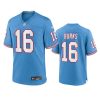Youth Titans Treylon Burks Light Blue Oilers Throwback Game Jersey 3 youth titans treylon burks oilers throwback game light blue jersey