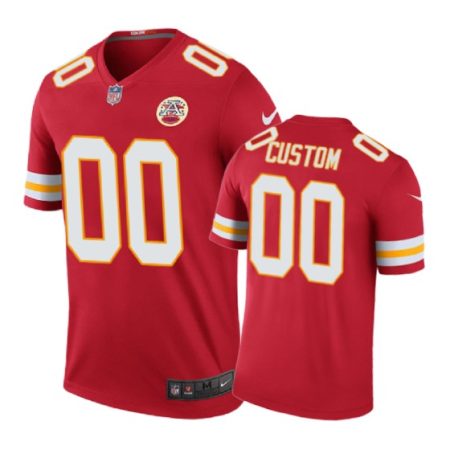 Buffalo Bills #00 Custom Nike color rush Red Jersey