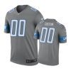 Detroit Lions #00 Custom Nike color rush Steel Jersey 3 00 color rush customsteel jersey