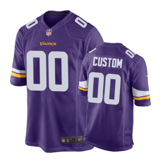 Baltimore Ravens #00 Custom Purple Nike Game Jersey - Men's 1 00 purple custom jersey