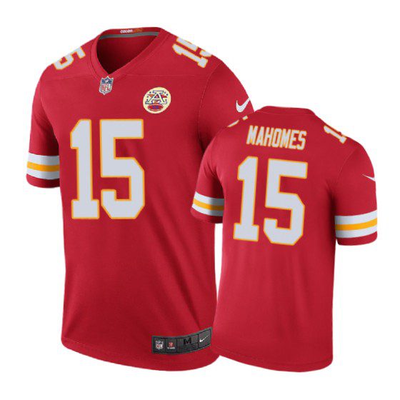 Kansas City Chiefs #15 Patrick Mahomes Nike color rush Red Jersey 1 15 color rush patrick mahomesred jersey