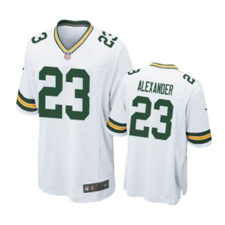 Green Bay Packers #23 Jaire Alexander White Nike Game Jersey - Men's