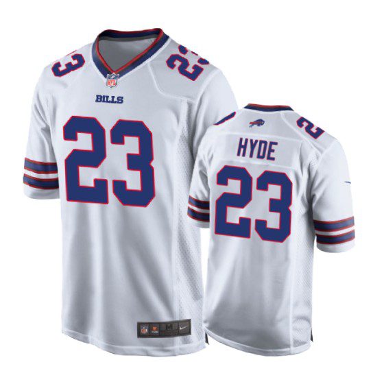 Buffalo Bills #23 Micah Hyde White Nike Game Jersey - Men's 1 23 white micah hyde jersey