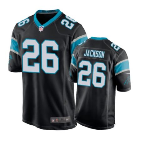 Carolina Panthers #26 Donte Jackson Black Nike Game Jersey - Men's