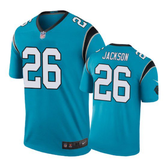 Carolina Panthers #26 Donte Jackson Nike color rush Blue Jersey 1 26 color rush donte jacksonblue jersey