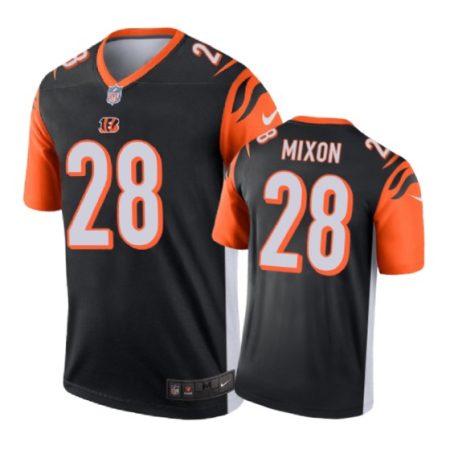 Cincinnati Bengals #28 Joe Mixon Nike color rush Black Jersey