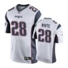 New England Patriots #28 James White White Nike Game Jersey - Men's 3 28 white james white jersey