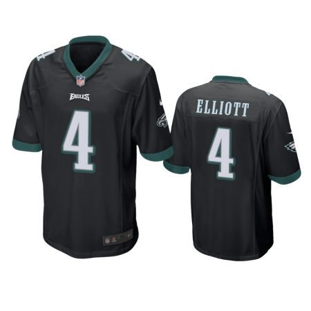 Philadelphia Eagles #4 Jake Elliott Black Game Jersey - Men's