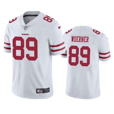 San Francisco 49ers Charlie Woerner White Vapor Untouchable Limited Jersey
