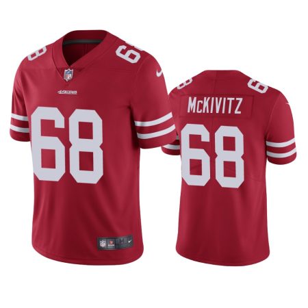 San Francisco 49ers Colton McKivitz Scarlet Vapor Untouchable Limited Jersey
