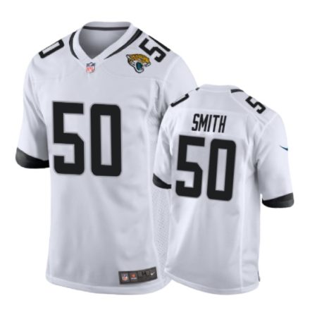 Jacksonville Jaguars #50 Telvin Smith White Nike Game Jersey - Men's
