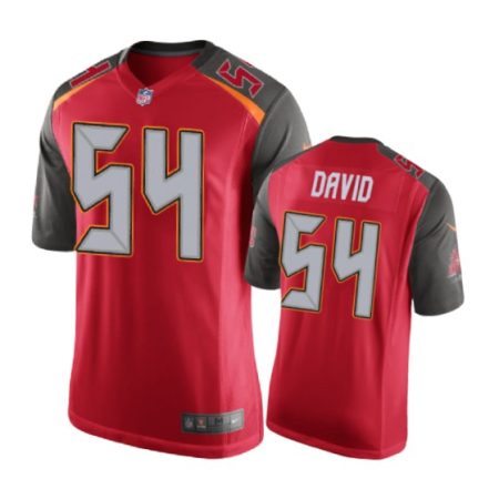 Tampa Bay Buccaneers #54 Lavonte David Red Nike Game Jersey - Men's