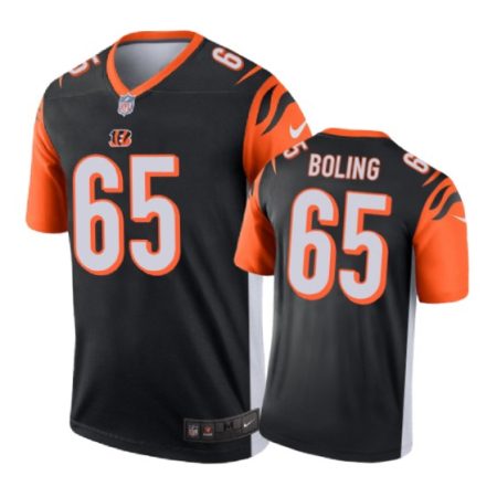 Cincinnati Bengals #65 Clint Boling Nike color rush Black Jersey