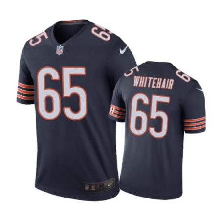 Chicago Bears #65 Cody Whitehair Nike color rush Navy Jersey