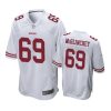 San Francisco 49ers #69 Mike McGlinchey White Nike Game Jersey - Men's 2 69 white mike mcglinchey jersey