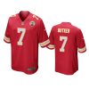 Kansas City Chiefs #7 Harrison Butker Red Game Jersey - Men's 2 7 harrison butker red game jersey