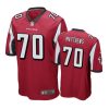 Atlanta Falcons #70 Jake Matthews Red Nike Game Jersey - Men's 2 70 red jake matthews jersey